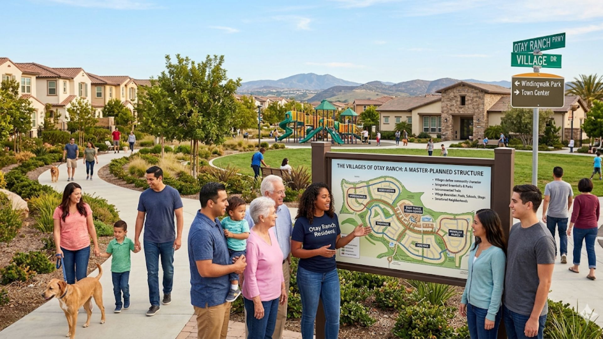 How Are the Villages in Otay Ranch Structured in Chula Vista?