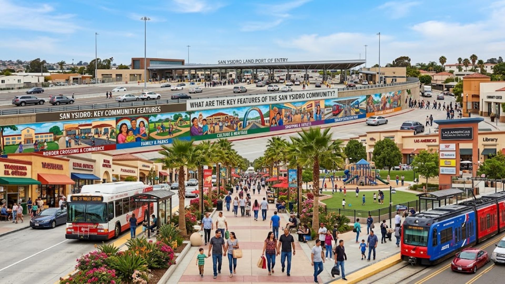 What are the key features of the San Ysidro community?