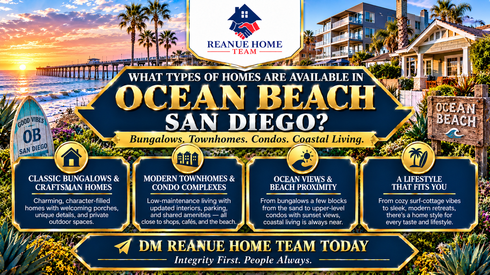 What Types of Homes Are Available in Ocean Beach, San Diego?
